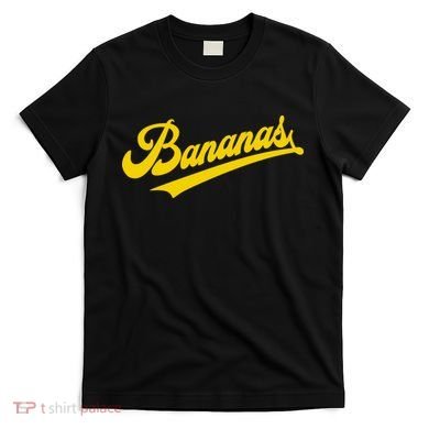 Sporty Varsity Style Bananas T-Shirt