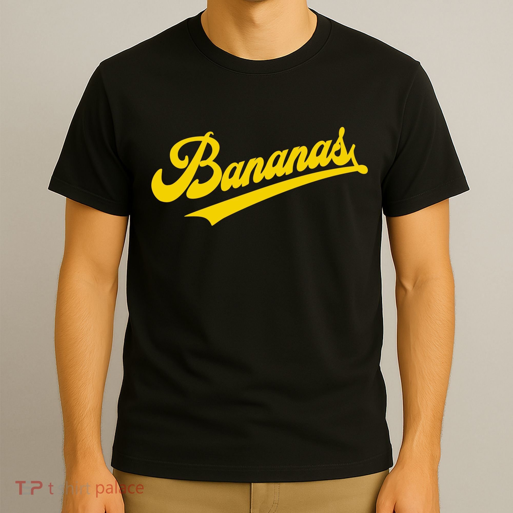 Sporty Varsity Style Bananas T-Shirt