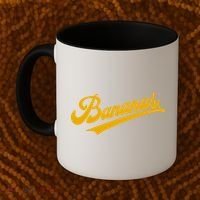 Sporty Varsity Style Bananas Coffee Mug thumb 2