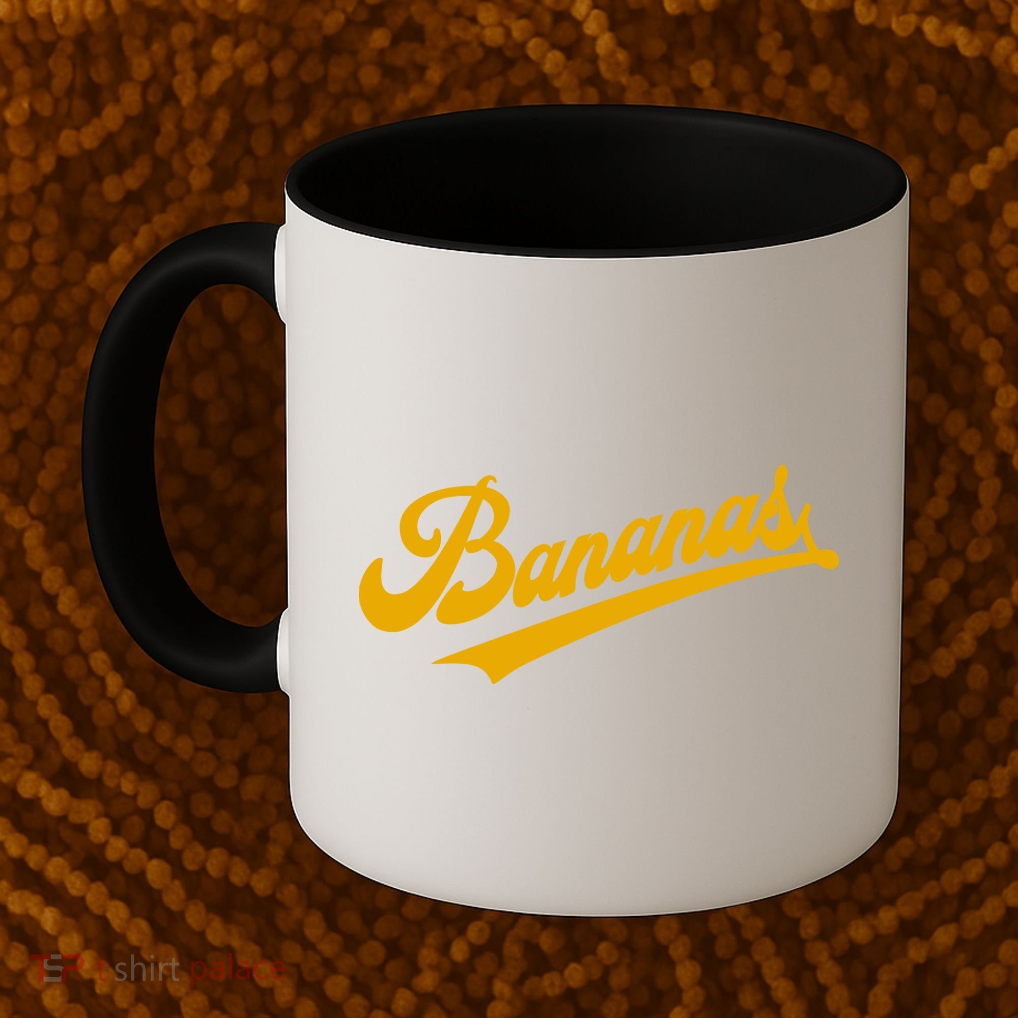 Sporty Varsity Style Bananas Coffee Mug