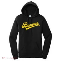 Sporty Varsity Style Bananas Women's Hoodie thumb 0