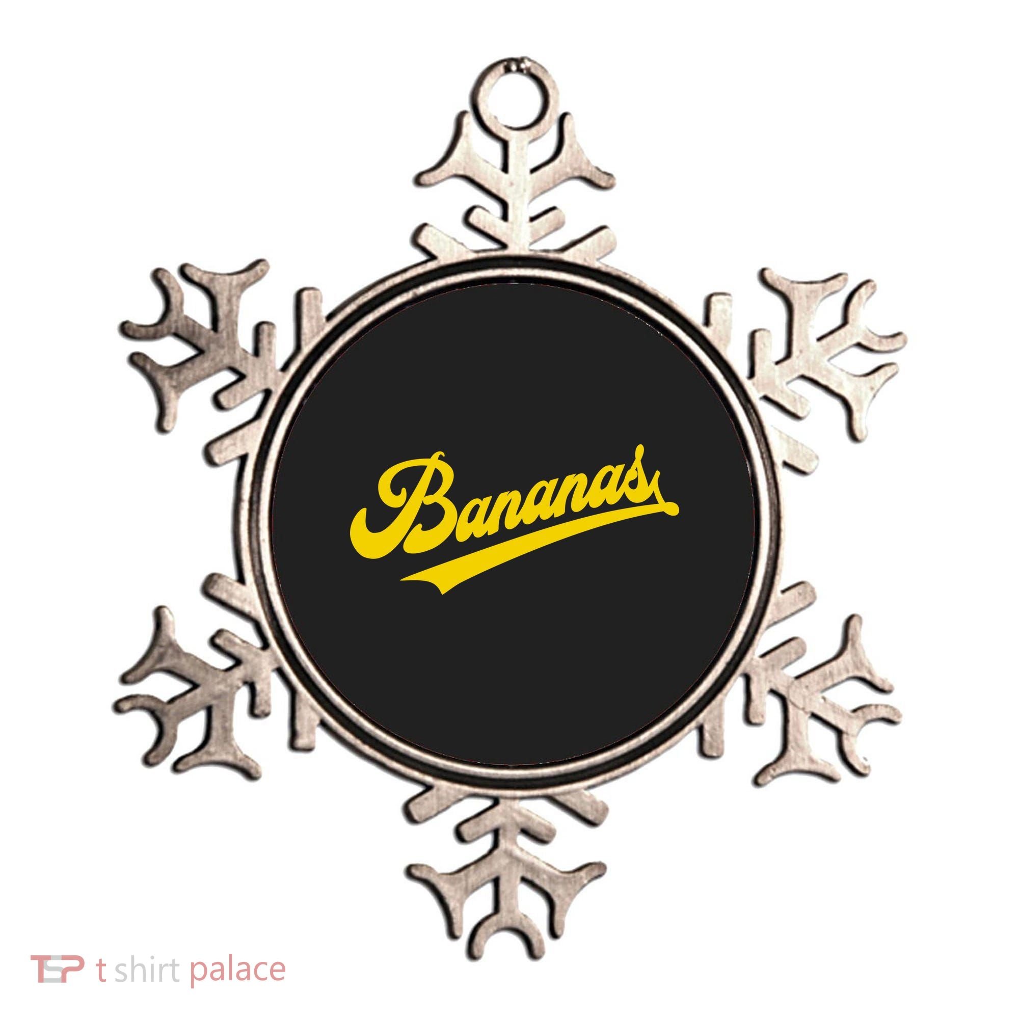 Sporty Varsity Style Bananas Ornament