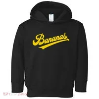 Sporty Varsity Style Bananas Toddler Hoodie thumb 0