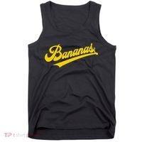 Sporty Varsity Style Bananas Tank Top thumb 0