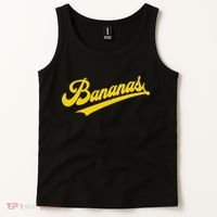 Sporty Varsity Style Bananas Tank Top thumb 2