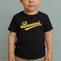 Sporty Varsity Style Bananas Toddler T-Shirt thumb 2