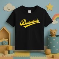 Sporty Varsity Style Bananas Toddler T-Shirt thumb 3