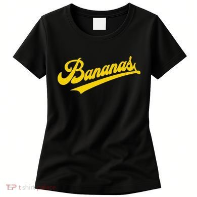 Sporty Varsity Style Bananas Women's T-Shirt