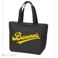 Sporty Varsity Style Bananas Tote Bag thumb 3