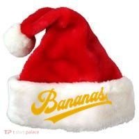 Sporty Varsity Style Bananas Santa Hat thumb 0