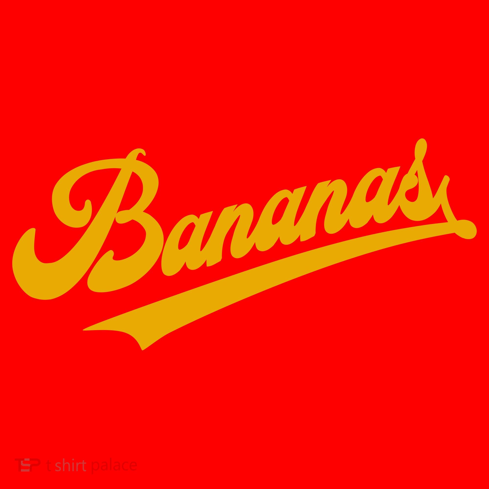 Sporty Varsity Style Bananas Santa Hat