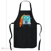 Surf Van Surfboard Palm Trees Surfing Surfer Waves Summer Apron thumb 0