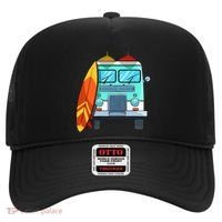 Surf Van Surfboard Palm Trees Surfing Surfer Waves Summer Hat thumb 0