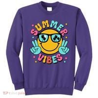 Summer Vibes Tropical Sunset Beach Vacation Sweatshirt thumb 0