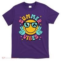 Summer Vibes Tropical Sunset Beach Vacation T-Shirt thumb 0