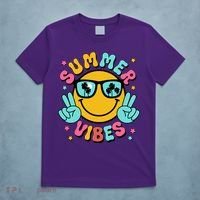 Summer Vibes Tropical Sunset Beach Vacation T-Shirt thumb 5