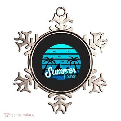 Summer Vibes Tropical Beach Vacation Ornament