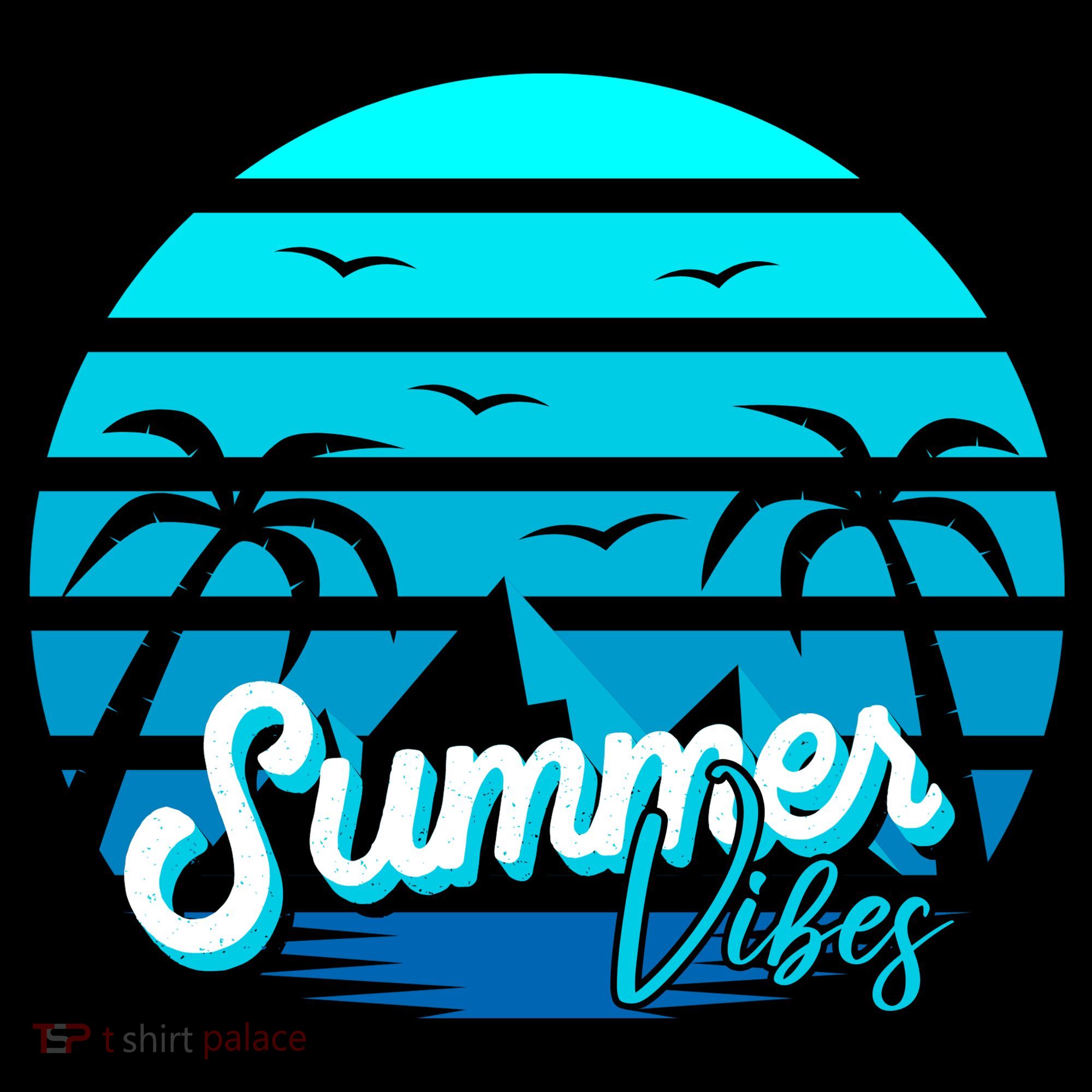 Summer Vibes Tropical Beach Vacation Ornament
