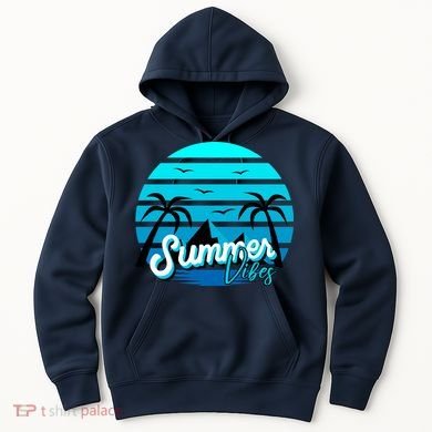 Summer Vibes Tropical Beach Vacation Hoodie