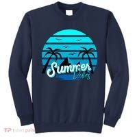 Summer Vibes Tropical Beach Vacation Sweatshirt thumb 0