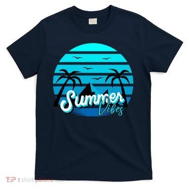 Summer Vibes Tropical Beach Vacation T-Shirt