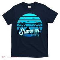 Summer Vibes Tropical Beach Vacation T-Shirt thumb 0
