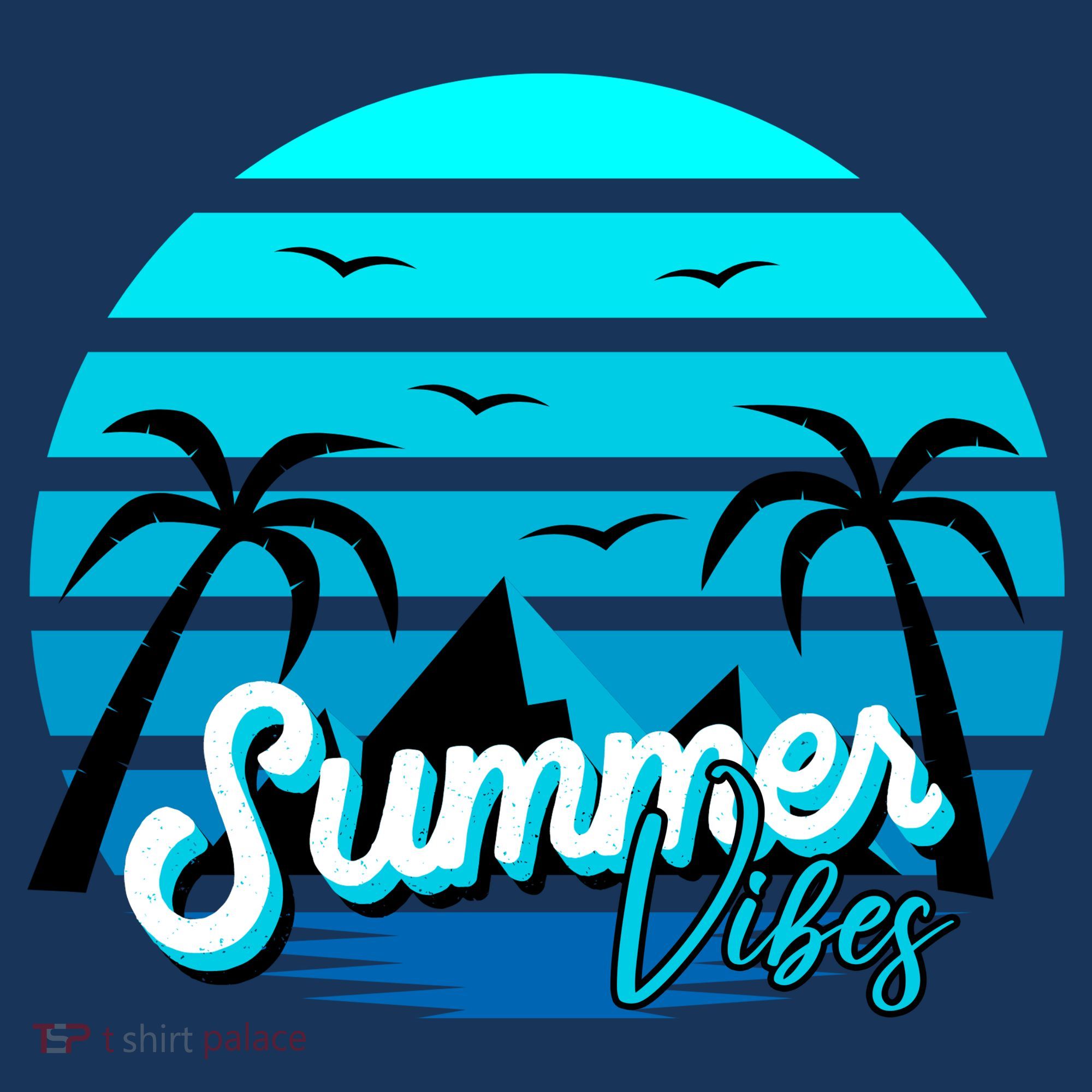 Summer Vibes Tropical Beach Vacation Beanie