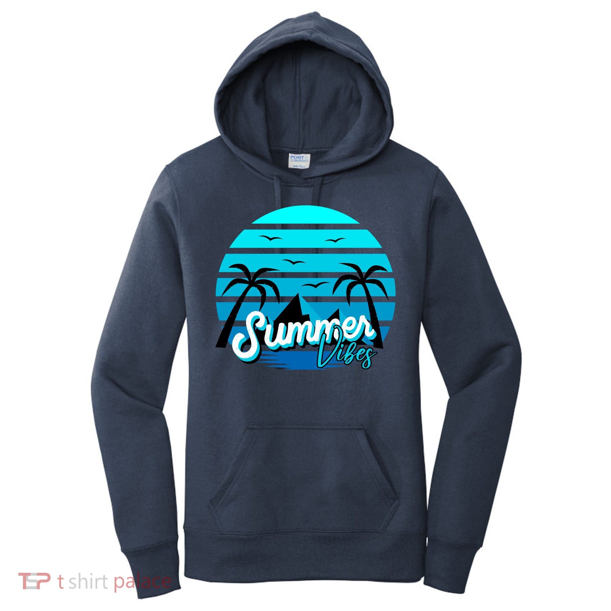Summer Vibes Tropical Beach Vacation Women's Hoodie