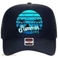 Summer Vibes Tropical Beach Vacation Hat thumb 0