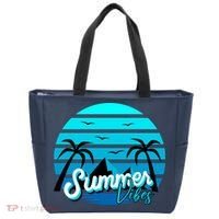 Summer Vibes Tropical Beach Vacation Tote Bag thumb 0