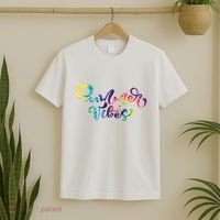 Summer Vibes Tie Dye Colorful T-Shirt thumb 2