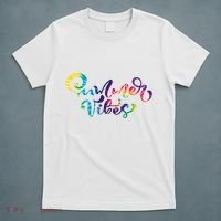 Summer Vibes Tie Dye Colorful T-Shirt thumb 5