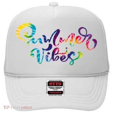 Summer Vibes Tie Dye Colorful Hat