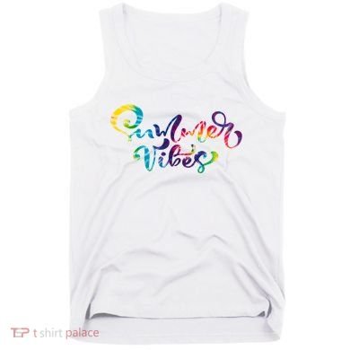 Summer Vibes Tie Dye Colorful Tank Top
