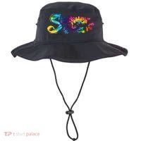Summer Vibes Tie Dye Rainbow Bucket Hat thumb 0