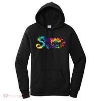 Summer Vibes Tie Dye Rainbow Women's Hoodie thumb 0
