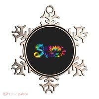 Summer Vibes Tie Dye Rainbow Ornament thumb 0