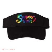 Summer Vibes Tie Dye Rainbow Visor thumb 0