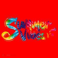 Summer Vibes Tie Dye Rainbow Santa Hat thumb 1