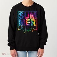 Summer Vibes Tie Dye Vacation Gift Women's Sweatshirt thumb 0