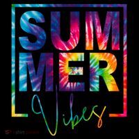 Summer Vibes Tie Dye Vacation Gift Toddler Hoodie thumb 2
