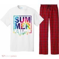Summer Vibes Tie Dye Vacation Gift Pajama Set thumb 0