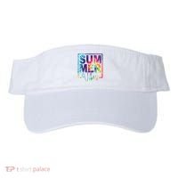 Summer Vibes Tie Dye Vacation Gift Visor thumb 0