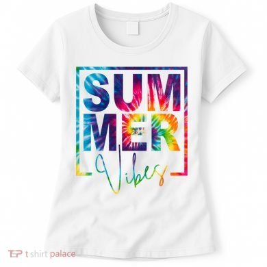 Summer Vibes Tie Dye Vacation Gift Women's T-Shirt
