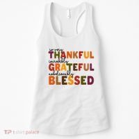 So Very Thankful Incredibly Grateful Unbelievably Blessed Women's Tank Top thumb 0