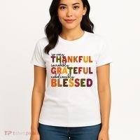 So Very Thankful Incredibly Grateful Unbelievably Blessed Women's T-Shirt thumb 4