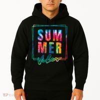 Summer Vibes Tie Dye Summer Vacation Hoodie thumb 2
