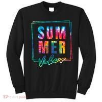 Summer Vibes Tie Dye Summer Vacation Sweatshirt thumb 0