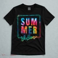 Summer Vibes Tie Dye Summer Vacation T-Shirt thumb 5