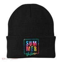 Summer Vibes Tie Dye Summer Vacation Beanie thumb 0